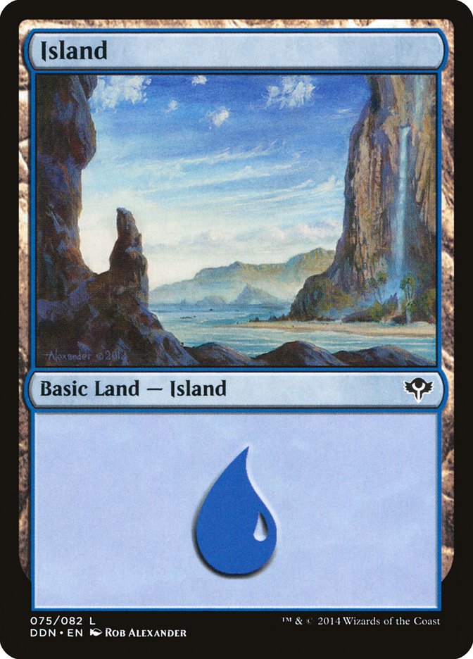 Island (75) [Duel Decks: Speed vs. Cunning] | Gate City Games LLC