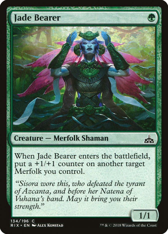 Jade Bearer [Rivals of Ixalan] | Gate City Games LLC