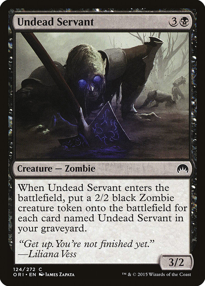 Undead Servant [Magic Origins] | Gate City Games LLC