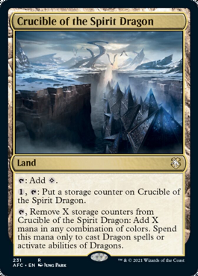 Crucible of the Spirit Dragon [Dungeons & Dragons: Adventures in the Forgotten Realms Commander] | Gate City Games LLC