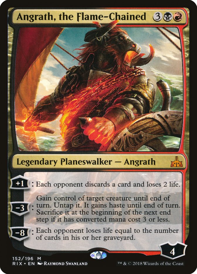 Angrath, the Flame-Chained [Rivals of Ixalan] | Gate City Games LLC