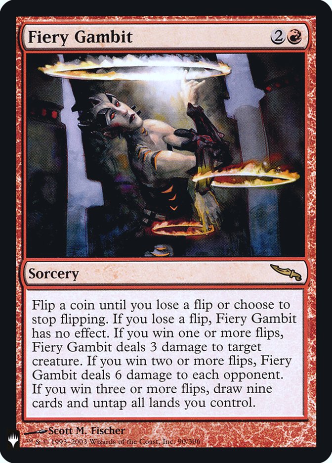 Fiery Gambit [Mystery Booster] | Gate City Games LLC