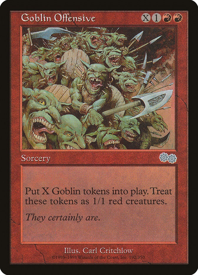 Goblin Offensive [Urza's Saga] | Gate City Games LLC