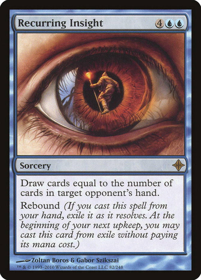 Recurring Insight [Rise of the Eldrazi] | Gate City Games LLC