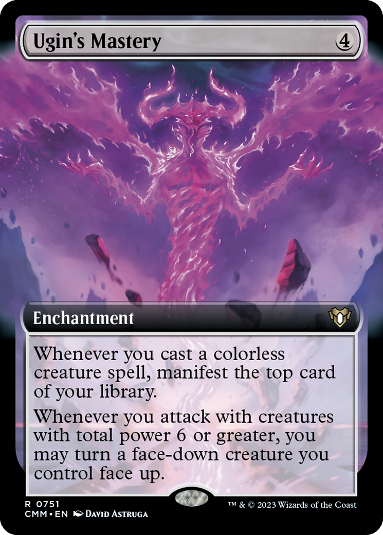 Ugin's Mastery (Extended Art) [Commander Masters] | Gate City Games LLC
