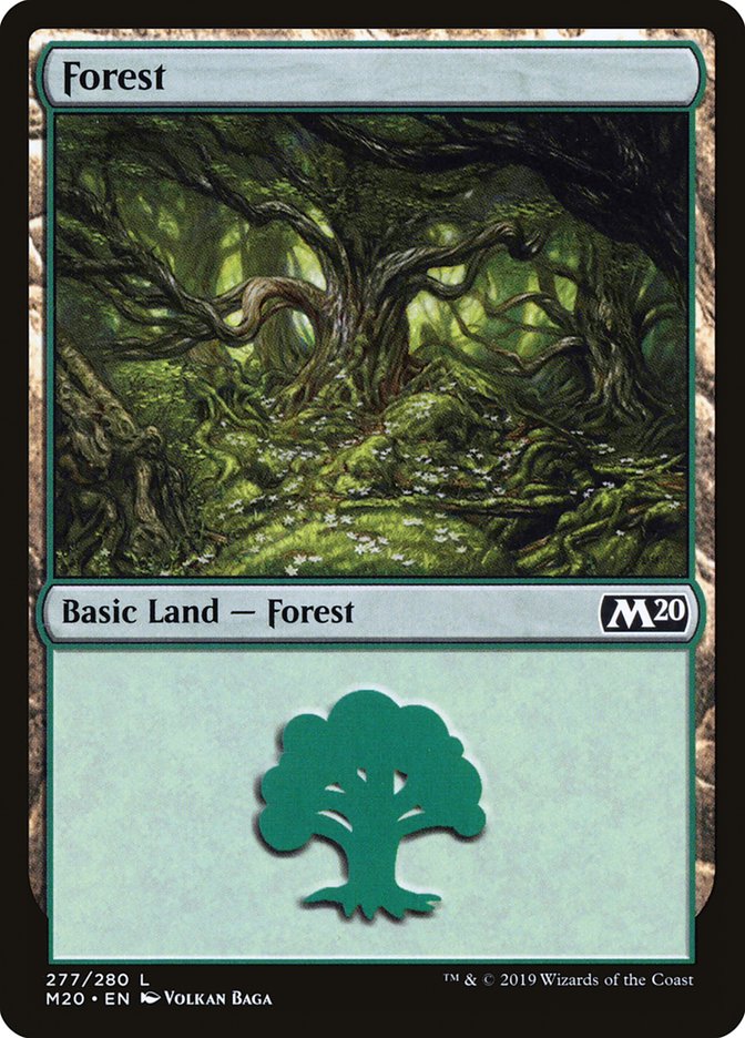 Forest (277) [Core Set 2020] | Gate City Games LLC