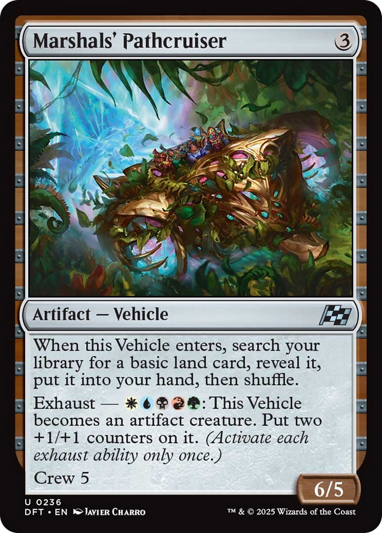 Marshals' Pathcruiser [Aetherdrift] | Gate City Games LLC