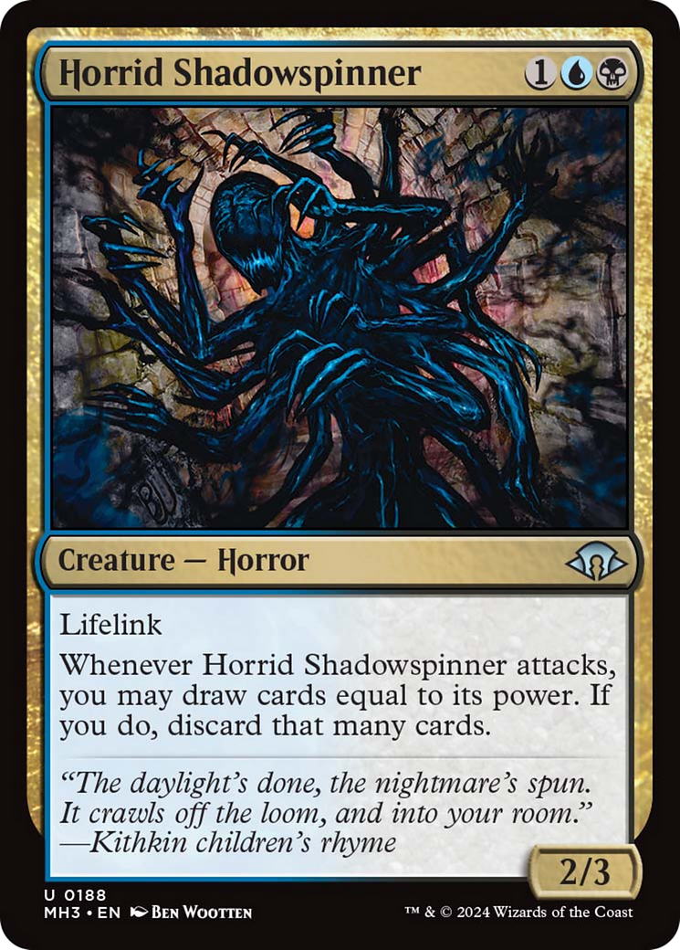 Horrid Shadowspinner [Modern Horizons 3] | Gate City Games LLC