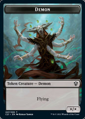 Demon // Fungus Beast Double-Sided Token [Commander 2021 Tokens] | Gate City Games LLC