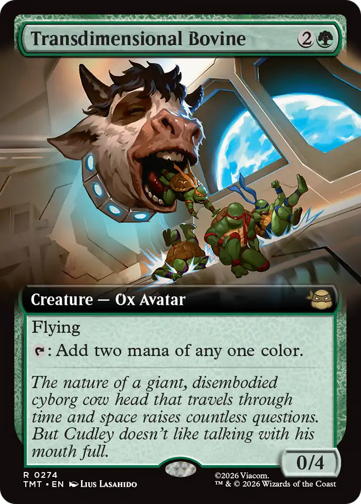 Transdimensional Bovine (Extended Art) [Teenage Mutant Ninja Turtles] | Gate City Games LLC