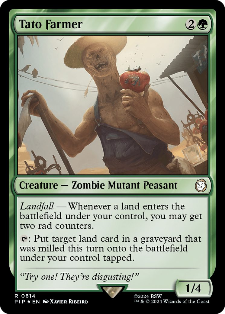Tato Farmer (Surge Foil) [Fallout] | Gate City Games LLC