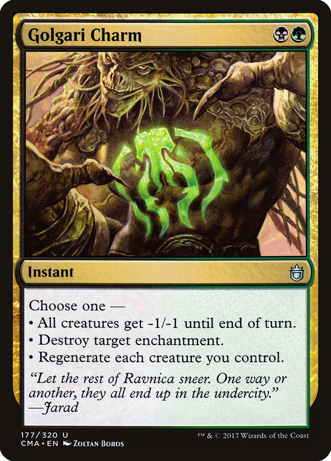 Golgari Charm [Commander Anthology] | Gate City Games LLC
