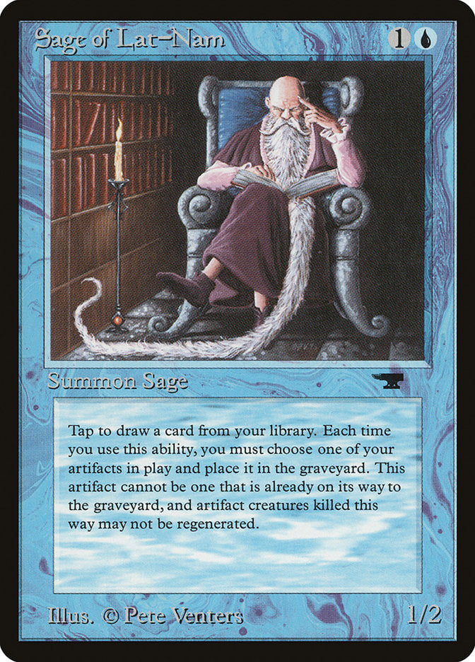 Sage of Lat-Nam [Antiquities] | Gate City Games LLC