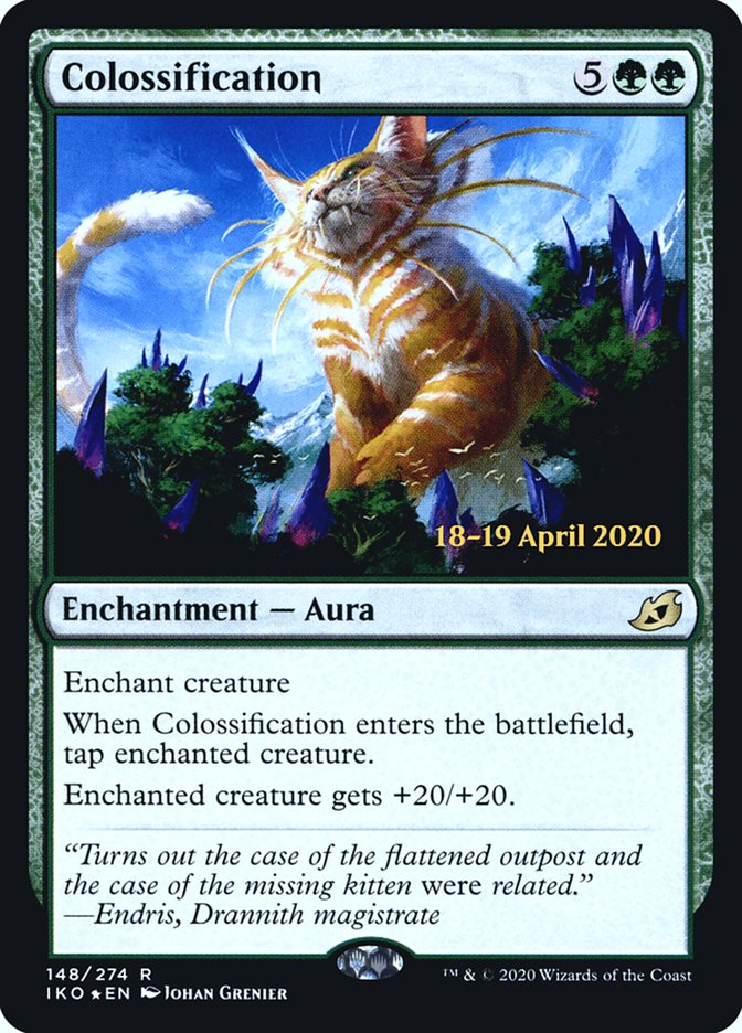 Colossification [Ikoria: Lair of Behemoths Prerelease Promos] | Gate City Games LLC