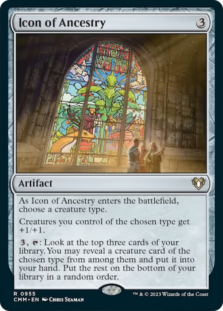 Icon of Ancestry [Commander Masters] | Gate City Games LLC