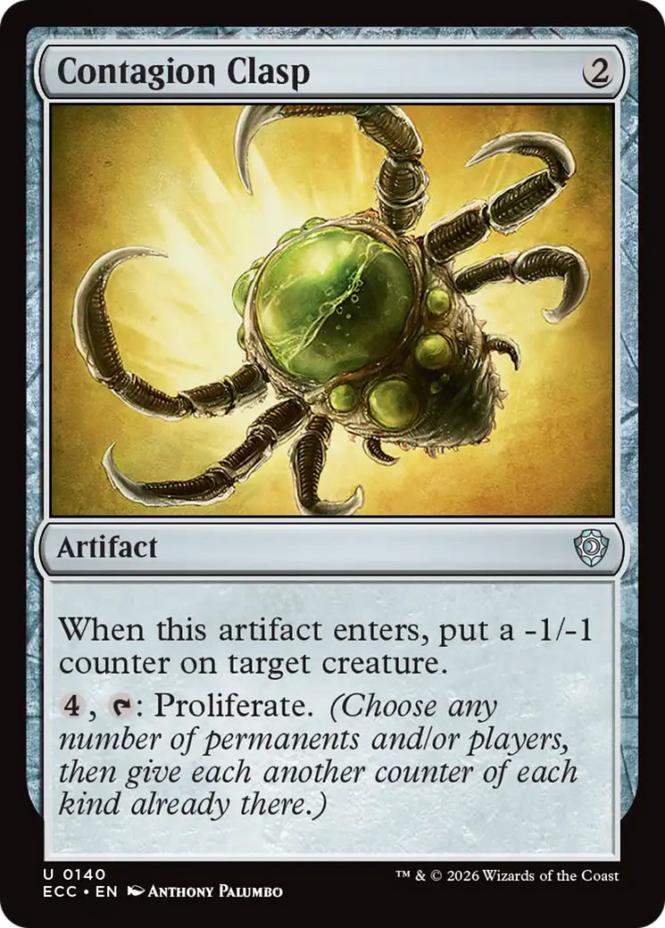 Contagion Clasp [Lorwyn Eclipsed Commander] | Gate City Games LLC