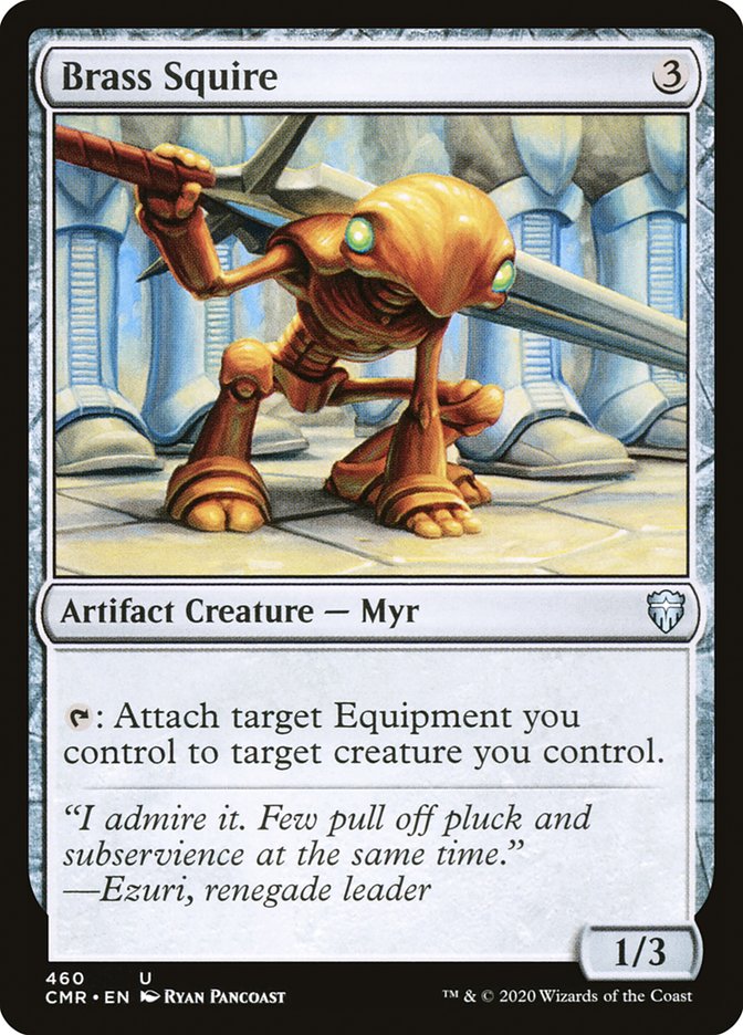 Brass Squire [Commander Legends] | Gate City Games LLC