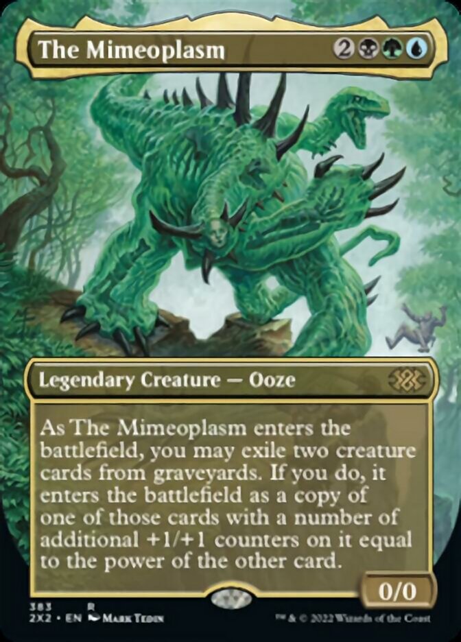 The Mimeoplasm (Borderless Alternate Art) [Double Masters 2022] | Gate City Games LLC