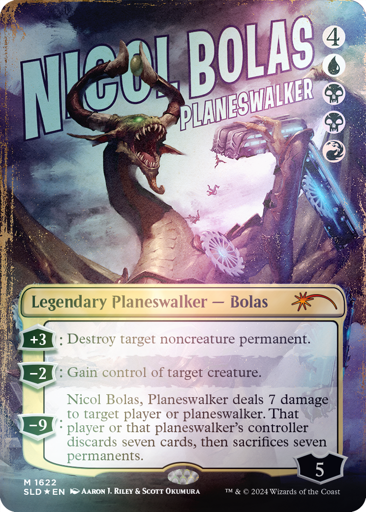 Nicol Bolas, Planeswalker (Rainbow Foil) [Secret Lair Drop Series] | Gate City Games LLC