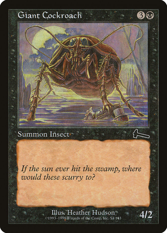 Giant Cockroach [Urza's Legacy] | Gate City Games LLC