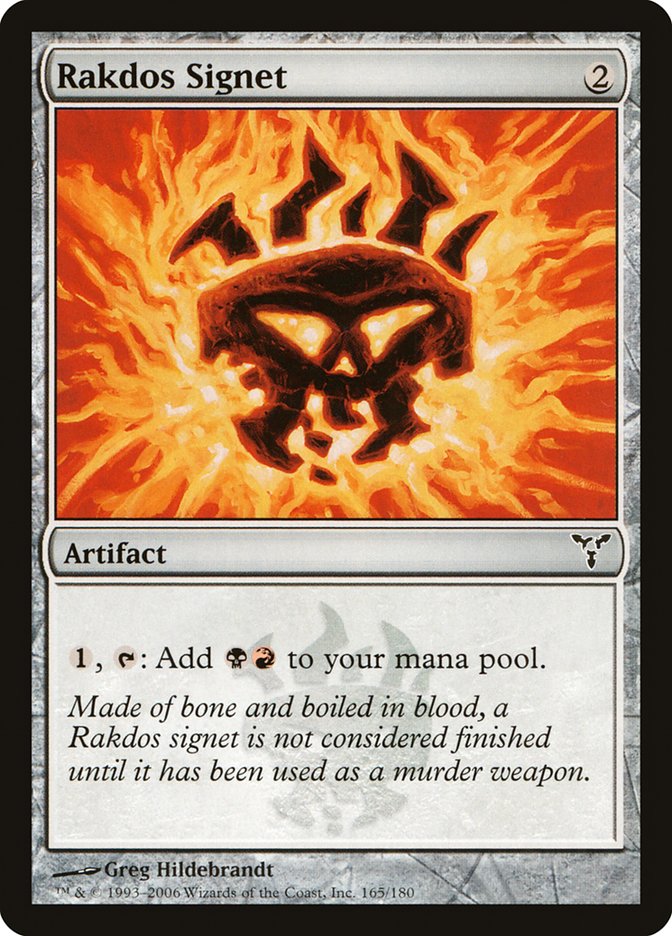 Rakdos Signet [Dissension] | Gate City Games LLC