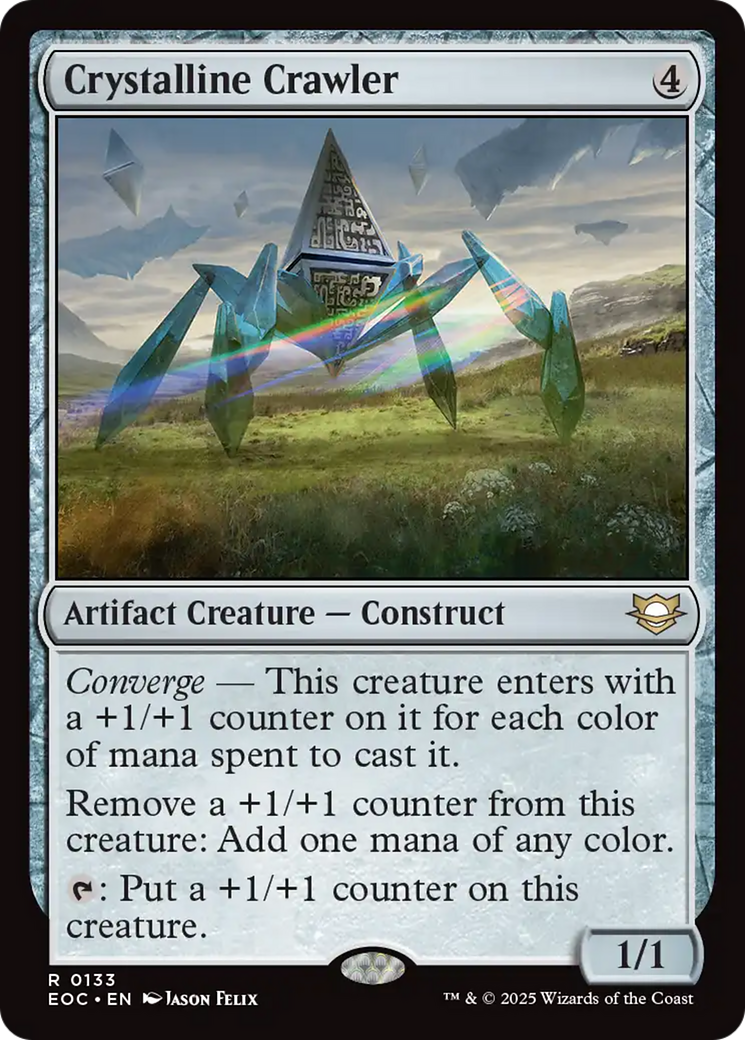Crystalline Crawler [Edge of Eternities Commander] | Gate City Games LLC
