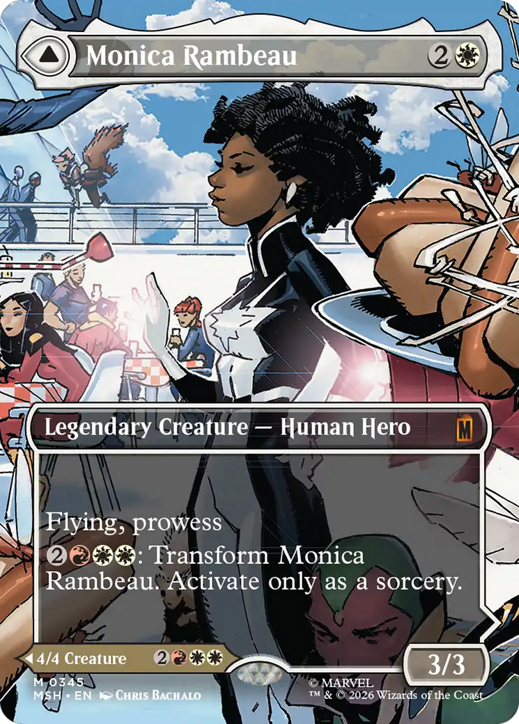 Monica Rambeau (Borderless) (0345) [Marvel Super Heroes] | Gate City Games LLC
