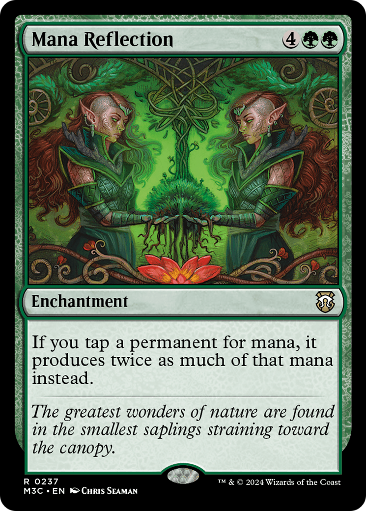 Mana Reflection (Ripple Foil) [Modern Horizons 3 Commander] | Gate City Games LLC