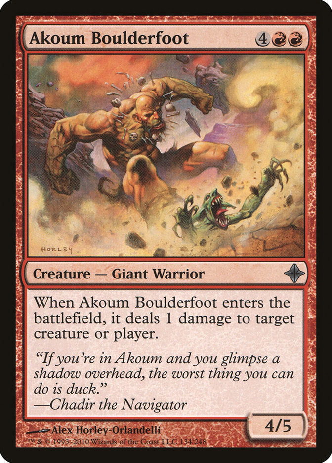 Akoum Boulderfoot [Rise of the Eldrazi] | Gate City Games LLC