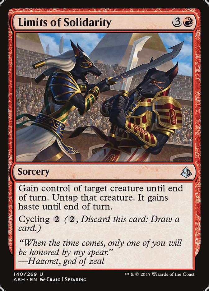 Limits of Solidarity [Amonkhet] | Gate City Games LLC