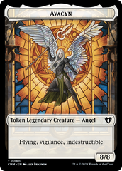 Copy (54) // Avacyn Double-Sided Token [Commander Masters Tokens] | Gate City Games LLC