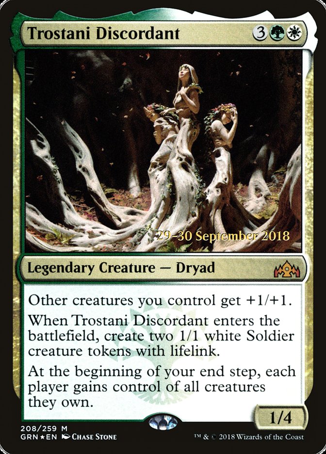 Trostani Discordant [Guilds of Ravnica Prerelease Promos] | Gate City Games LLC