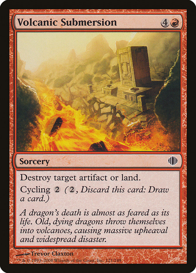 Volcanic Submersion [Shards of Alara] | Gate City Games LLC