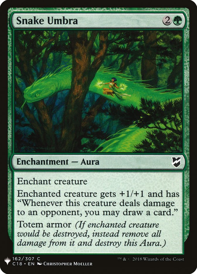 Snake Umbra [Mystery Booster] | Gate City Games LLC