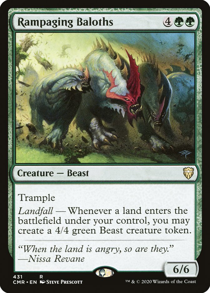 Rampaging Baloths [Commander Legends] | Gate City Games LLC