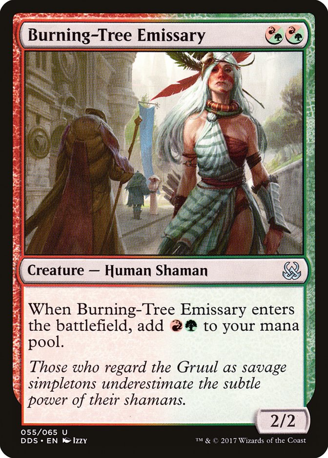 Burning-Tree Emissary [Duel Decks: Mind vs. Might] | Gate City Games LLC