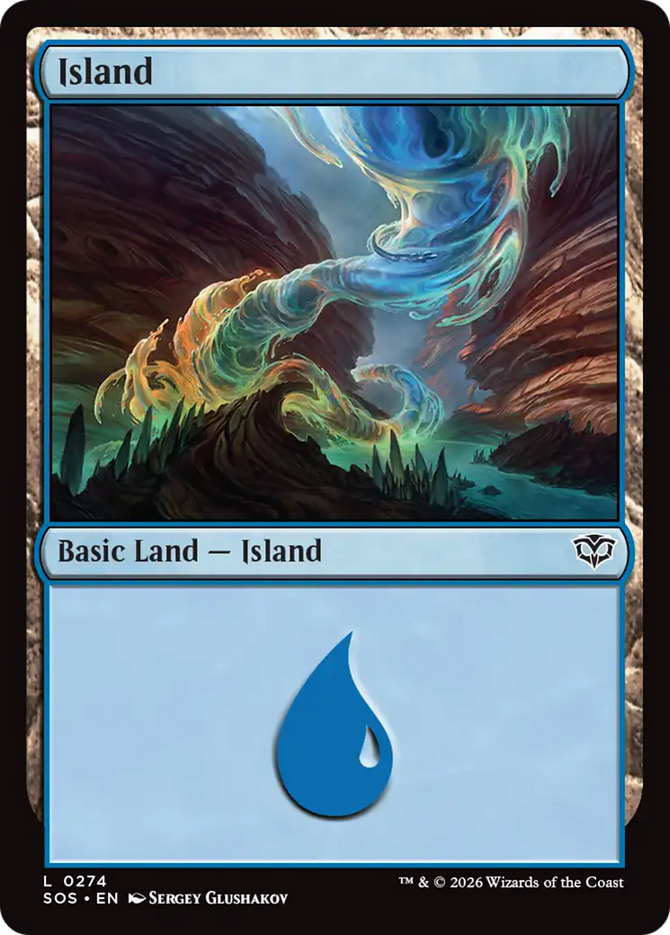 Island (0274) [Secrets of Strixhaven] | Gate City Games LLC