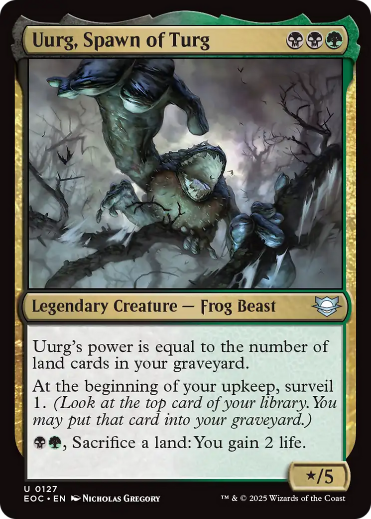 Uurg, Spawn of Turg [Edge of Eternities Commander] | Gate City Games LLC