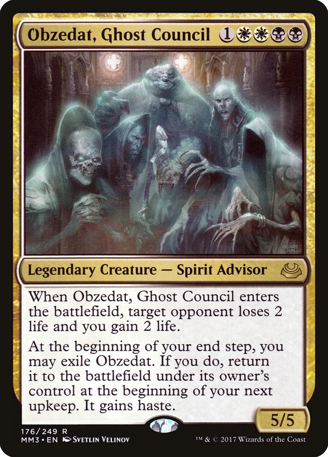 Obzedat, Ghost Council [Modern Masters 2017] | Gate City Games LLC