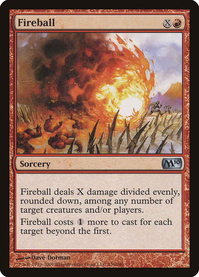 Fireball [Magic 2010] | Gate City Games LLC