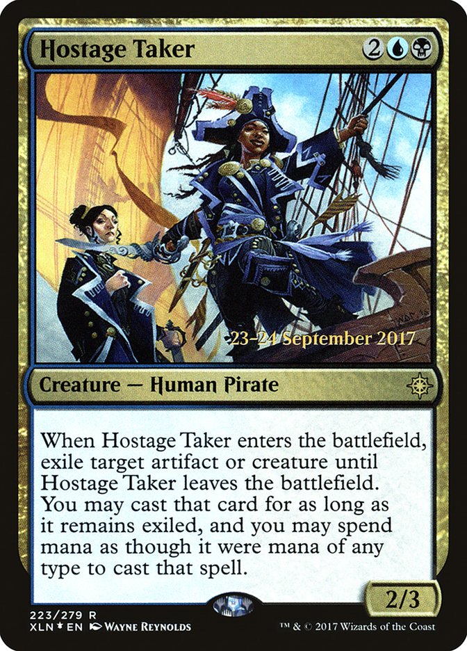 Hostage Taker [Ixalan Prerelease Promos] | Gate City Games LLC