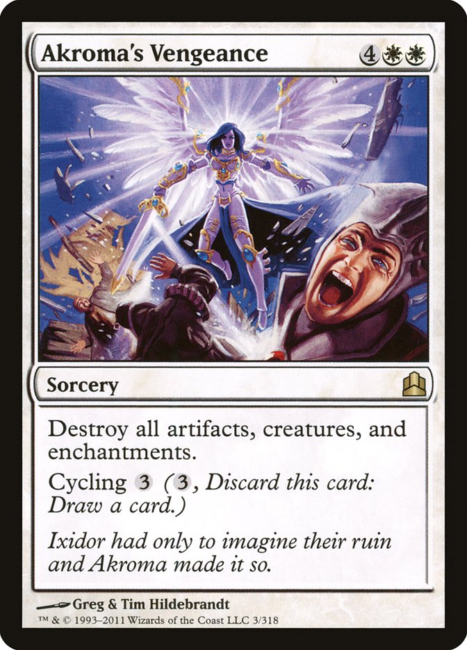 Akroma's Vengeance [Commander 2011] | Gate City Games LLC