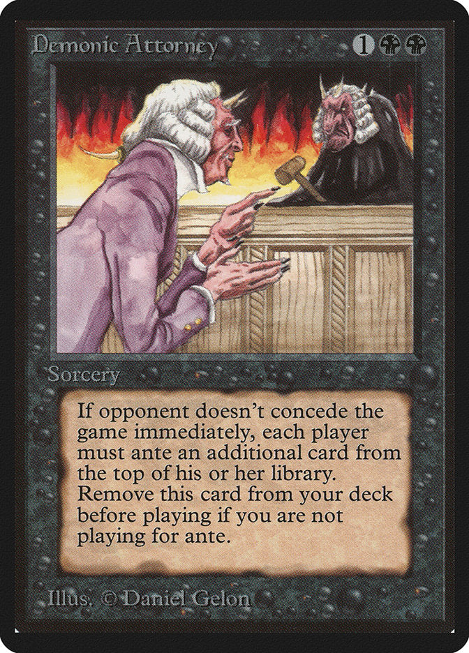 Demonic Attorney [Beta Edition] | Gate City Games LLC