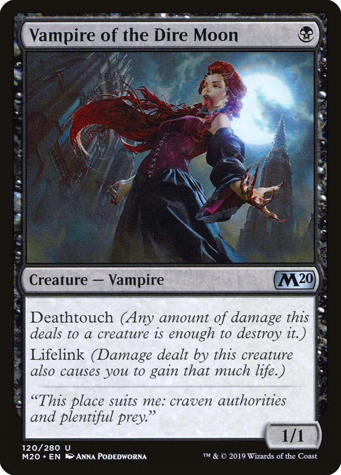 Vampire of the Dire Moon [Core Set 2020] | Gate City Games LLC