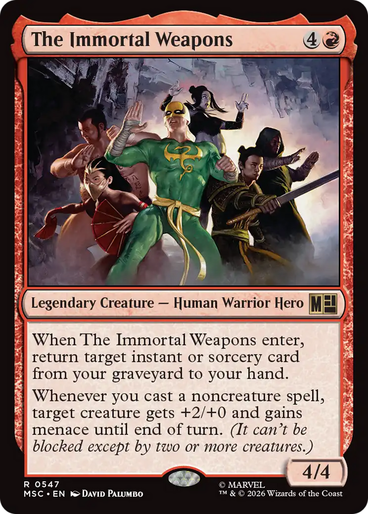 The Immortal Weapons [Marvel Super Heroes Commander] | Gate City Games LLC