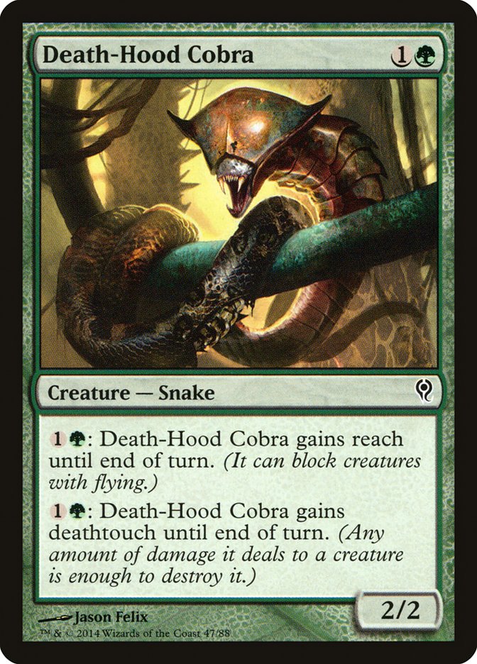 Death-Hood Cobra [Duel Decks: Jace vs. Vraska] | Gate City Games LLC