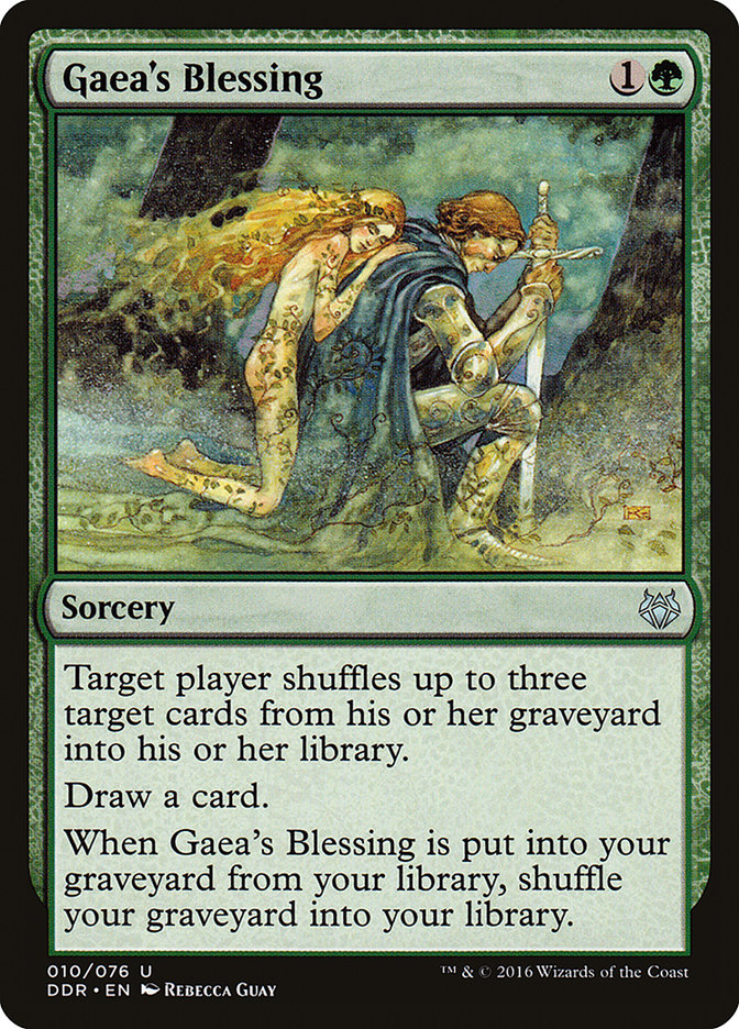 Gaea's Blessing [Duel Decks: Nissa vs. Ob Nixilis] | Gate City Games LLC