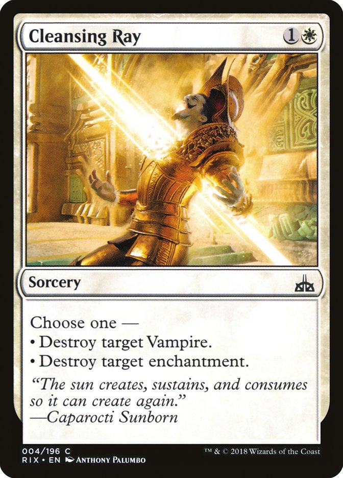 Cleansing Ray [Rivals of Ixalan] | Gate City Games LLC