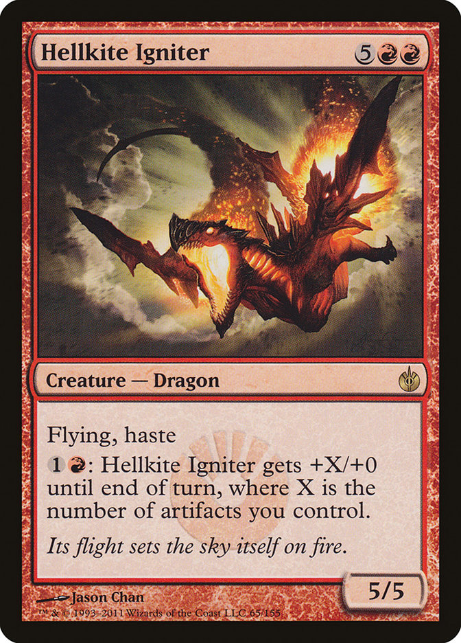 Hellkite Igniter [Mirrodin Besieged] | Gate City Games LLC