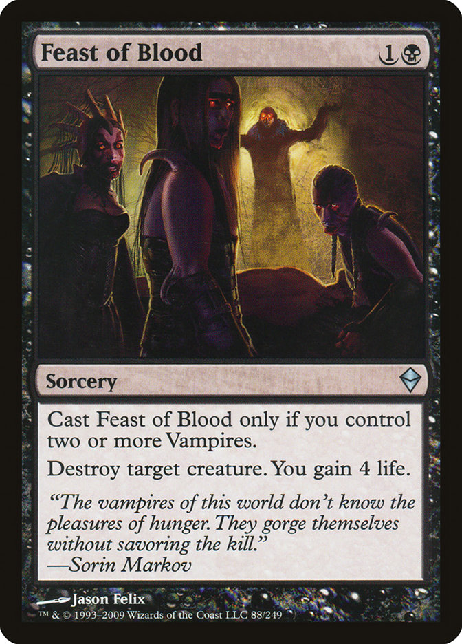 Feast of Blood [Zendikar] | Gate City Games LLC